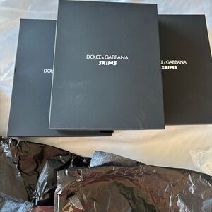 Skims Dolce & Gabbana x Skims Black Box Set